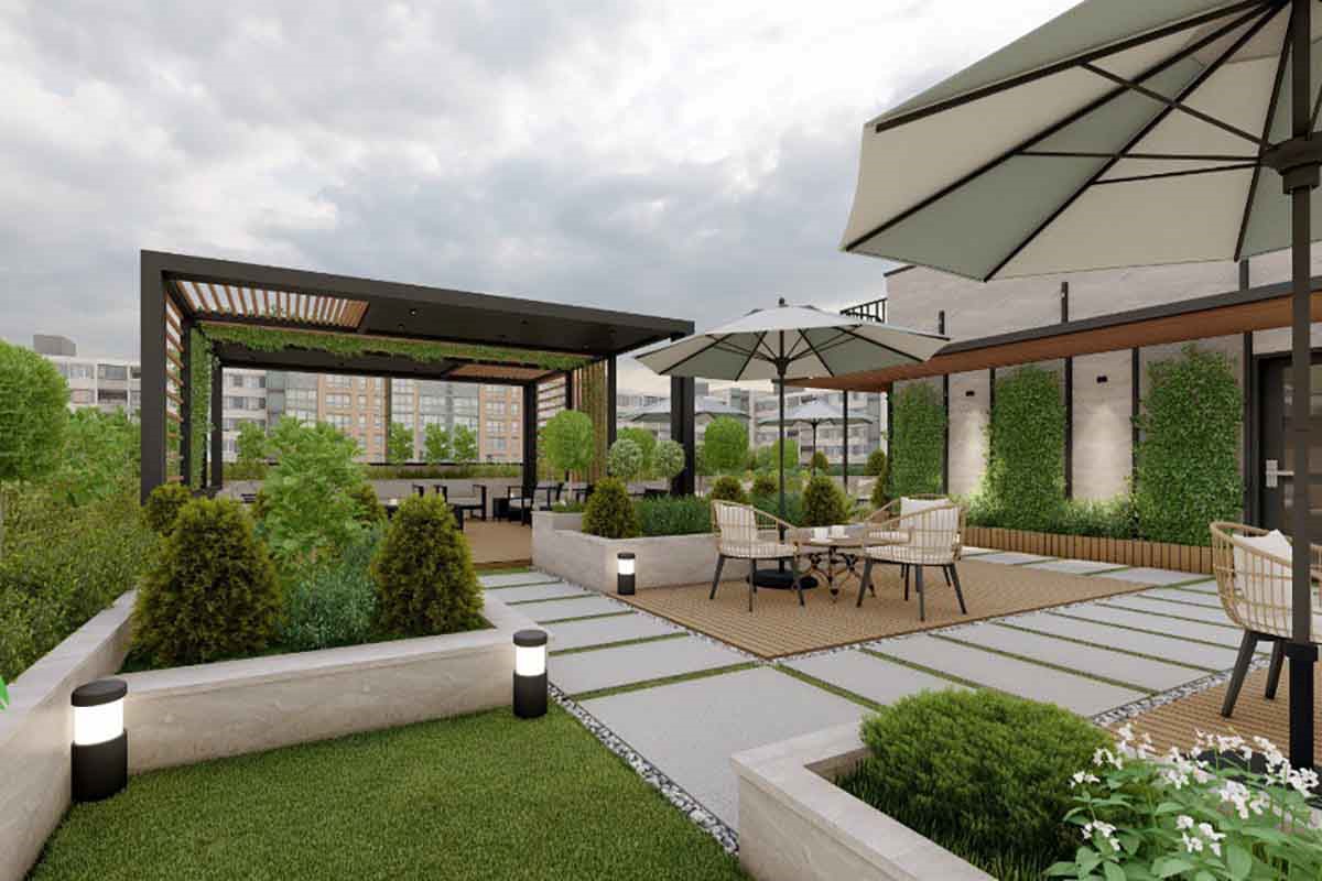 طراحی روف گاردن