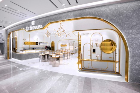 دکور مغازه طلا فروشی