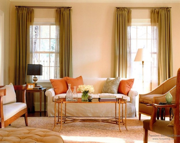 طراحیداخلی با رنگ هلویی