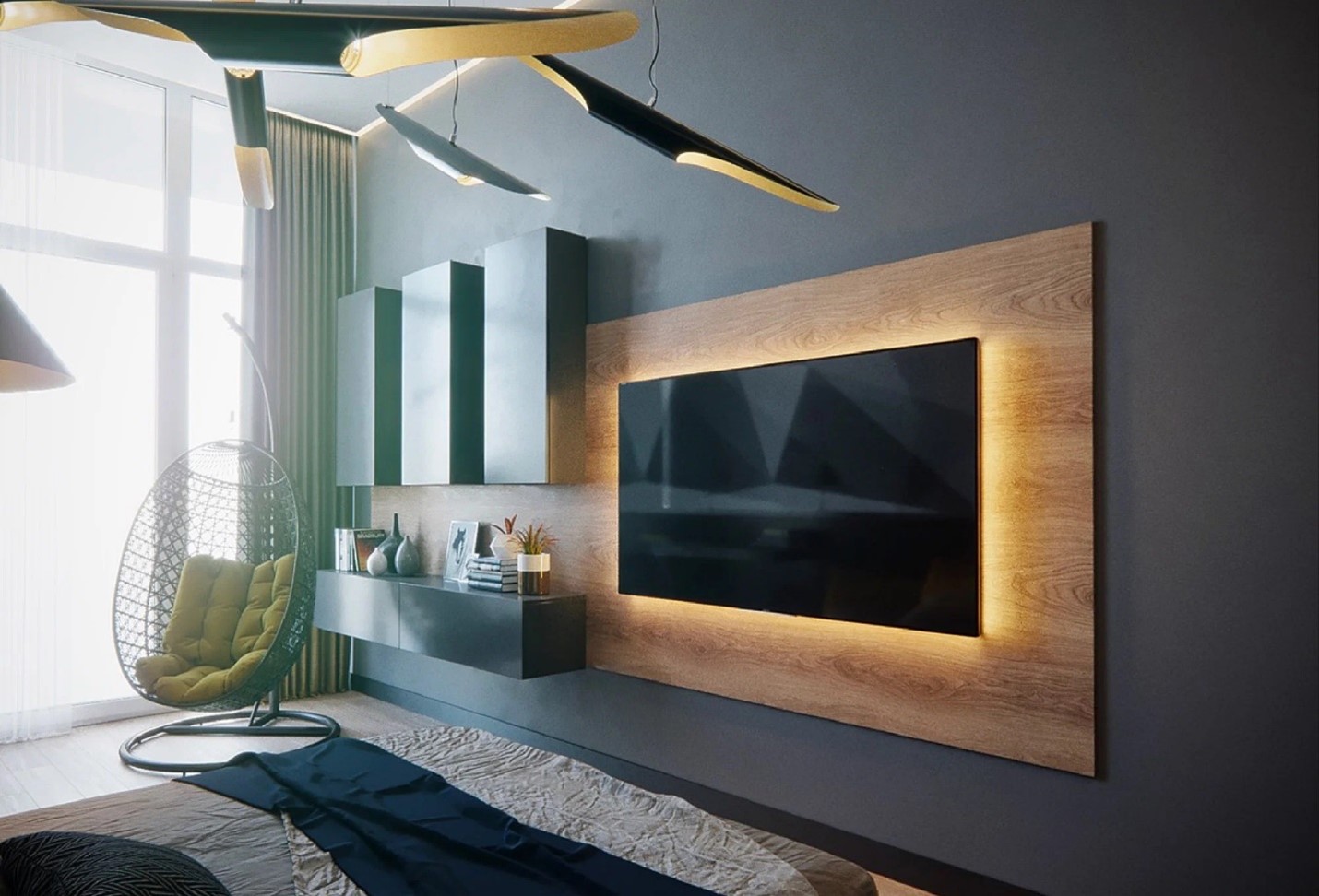 دکوراسیون دیوار تلویزیون