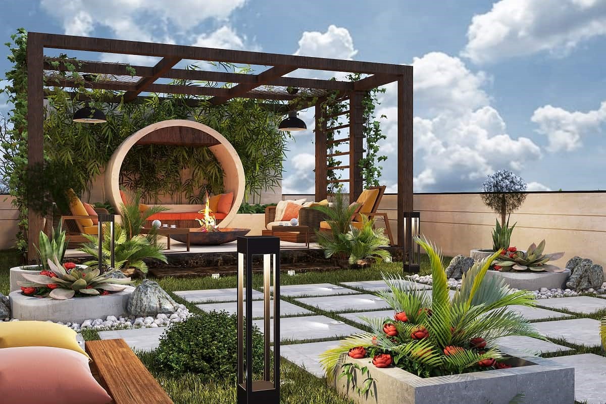 انواع روف گاردن