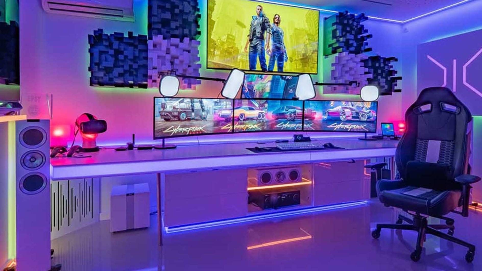 دکوراسیون اتاق گیمینگ