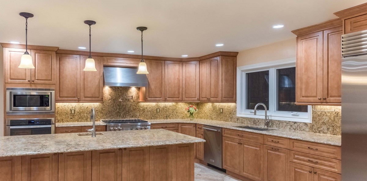 کابینت روکش چوب