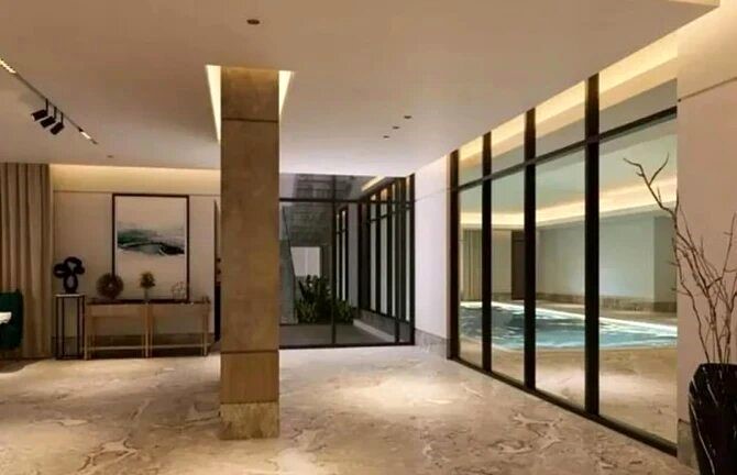 استخر خانه رونالدو